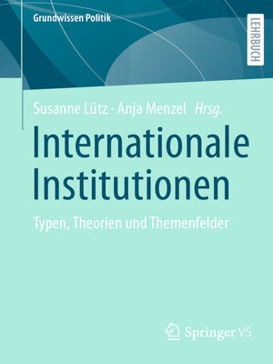 cover image of Internationale Institutionen
